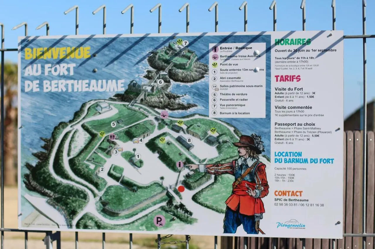 La Maison Des Gardiens De L'Ocean Avec Spa - Gite Plougonvelin